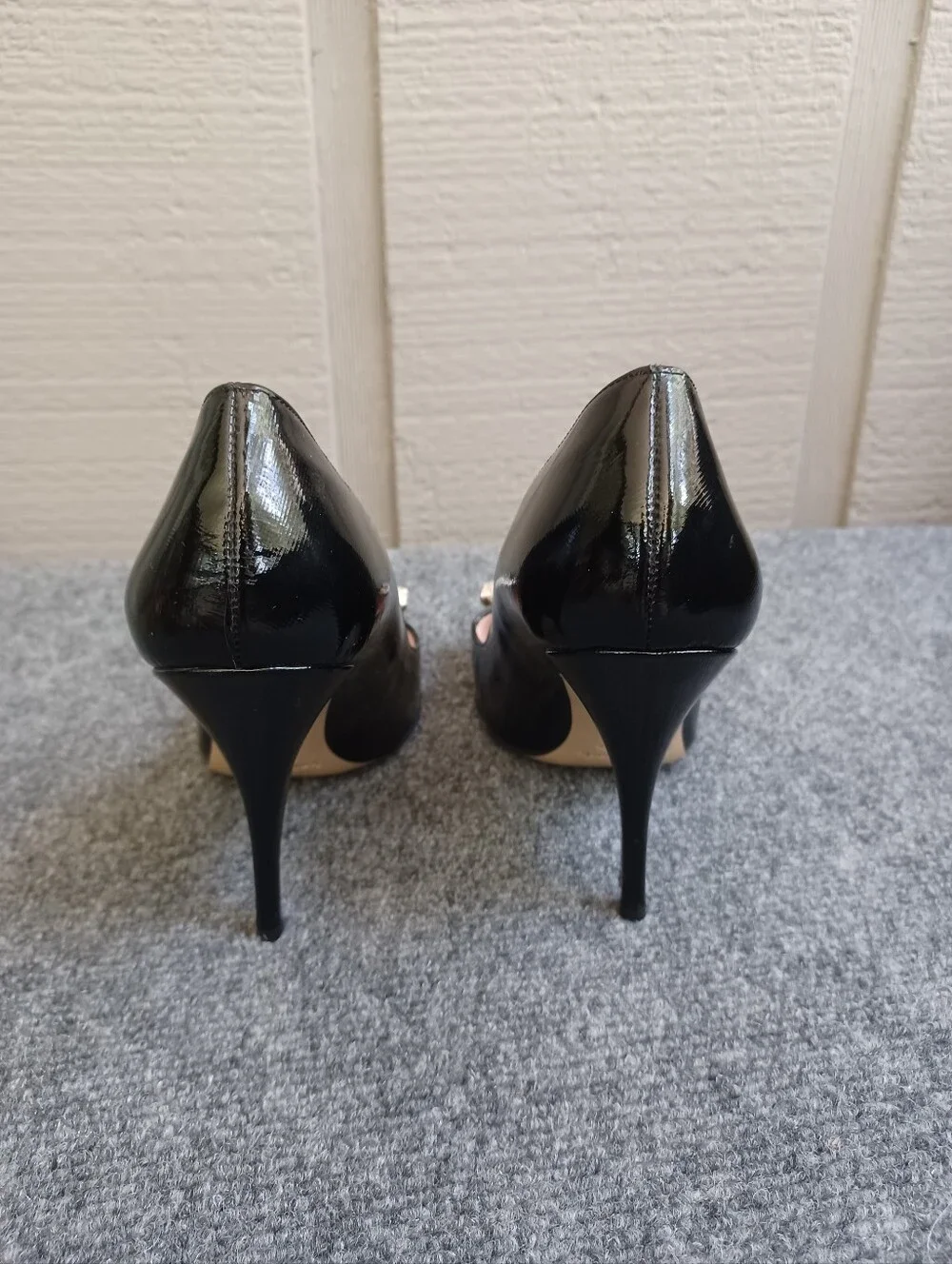 Kate Spade Laylee Pumps High Heels Shoe Size 9 B Women Embellished In Black